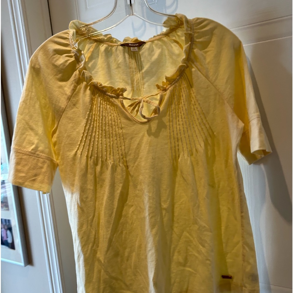 Yellow Roots 3/4 sleeves size M